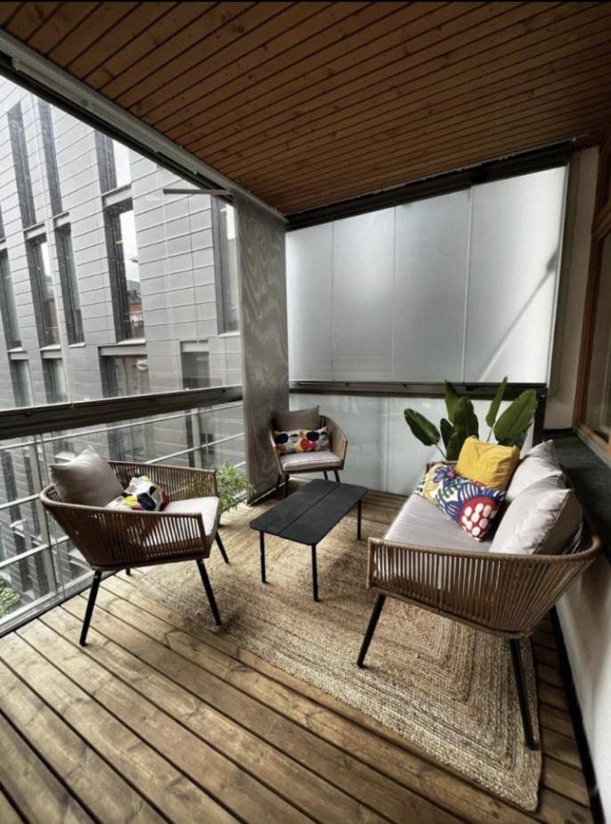 2Ndhomes Stylish 1Br Home With Balcony And Sauna In Kamppi Center Helsinki Exterior foto